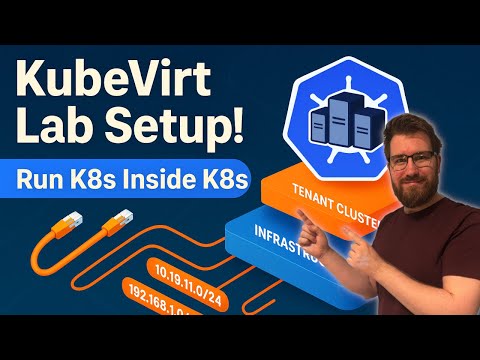 Kubeception with KubeVirt! - Run Kubernetes inside another Kubernetes