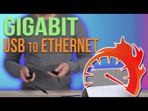 Add Gigabit Ethernet to a Computer without an Ethernet Port.