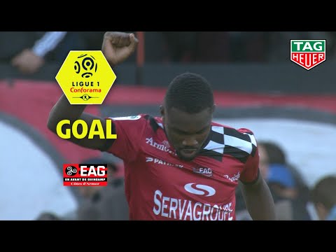 Goal Marcus THURAM (70' pen) / EA Guingamp - Girondins de Bordeaux (1-3) (EAG-GdB) / 2018-19