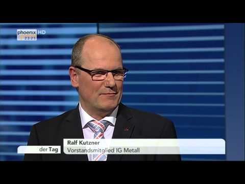 Tarifverhandlungen der IG-Metall: Studiogespräch mit Ralf Kutzner am 24.02.2015