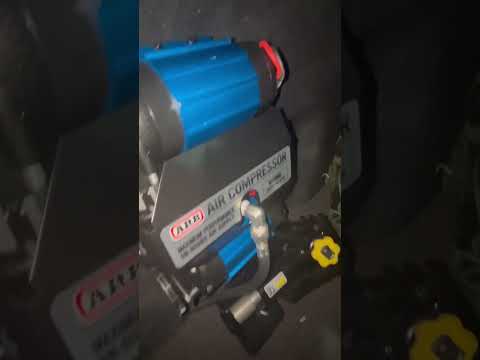 ARB compressor installed gmc sierra
