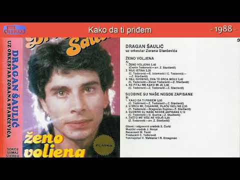 Dragan Saulic - Kako da ti pridjem - (Audio 1988)