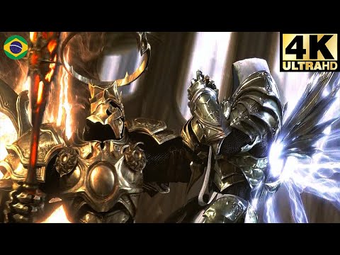 DIABLO 3 Tyrael Vs Imperius Archangel of Valor Full Battle [DUBBED] 4K