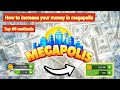 #Top 5 ways to earn money in megapolis #city #citybuilder #money #moneymaking