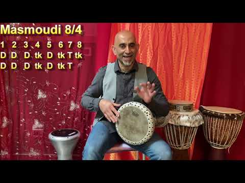 4. Middle Eastern Percussion - Tutorial 4 - Asif Qu - Popular 8/4 Rhythms