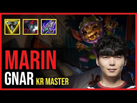 MaRin - GNAR vs. GANGPLANK Top | KR Master