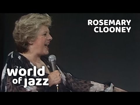 Rosemary Clooney - I Can't Get Started - 12 July 1981 • World of Jazz