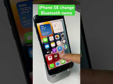 iPhone SE change Bluetooth name - how to