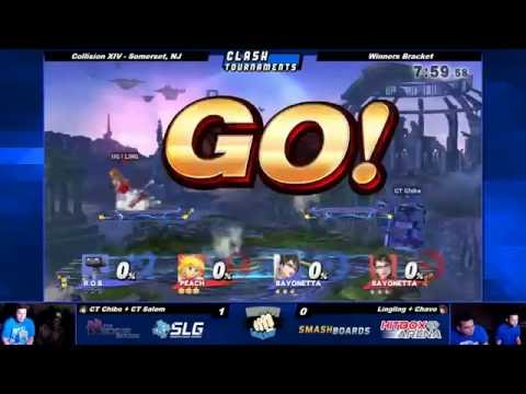Collision XIV - Chibo + Salem vs LingLing + Chavo - SSB4 Winners - Smash Wii U