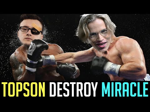 Topson Destroy Miracle using SILENCER Mid - 100% BROKEN Aghanim's Shard 7.28 Patch DOTA 2