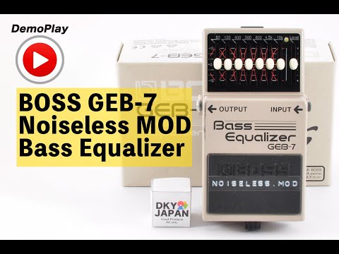 Boss GEB-7 Modified Noiseless For Bass Equalizer Pedal Mod Used From Japan #CN65959 image 24