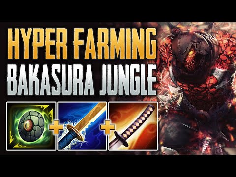 JUNGLE MENACE! Bakasura Jungle Gameplay (SMITE Conquest)