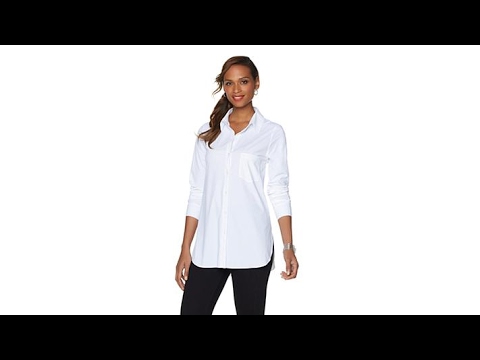 LYSSE Shiffer Button Down Top  Missy