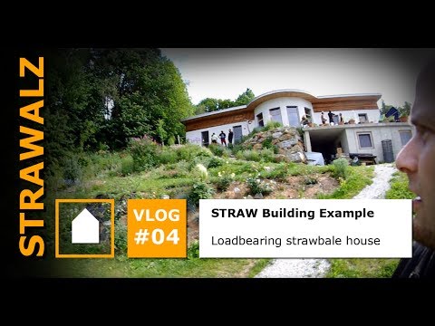 strawalz-  loadbearing with small strawbales, an example - EN Subtitel