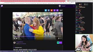 Potasticp reacts to Plushys most awkward hug