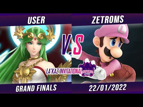 La'Kaz Invitational Grand Finals - User (Palutena) VS Zetroms (Luigi) - Smash Ultimate