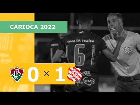 Fluminense 0 x 1 Bangu - Gol - 27/01 - Carioca 2022