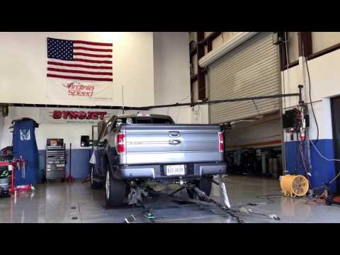 2009 F150 5.4l EDELBROCK Eforce Supercharger and SW longtube headers. 378 RWHP & 425 RWTQ.