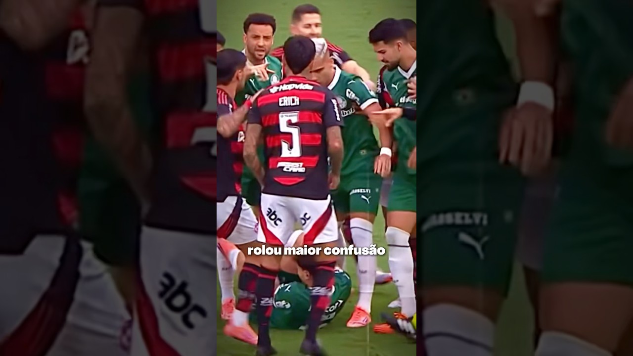 ERICK PULGAR FOI TITULAR CONTRA O PALMEIRAS!! 😡❤️🖤⚽️ #erickpulgar #flamengo #crf #futebol