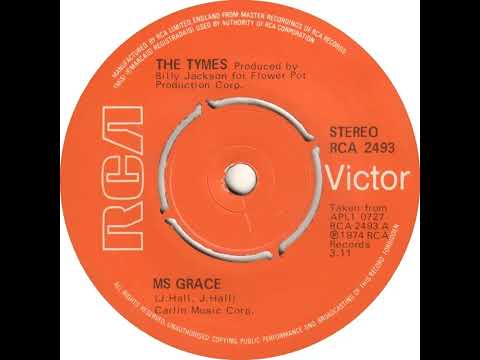 UK New Entry 1974 (287) Tymes - Ms Grace