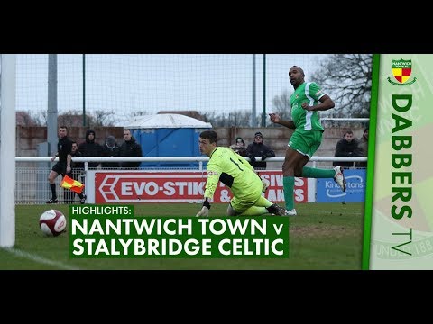 HIGHLIGHTS | Nantwich Town 4-2 Stalybridge Celtic