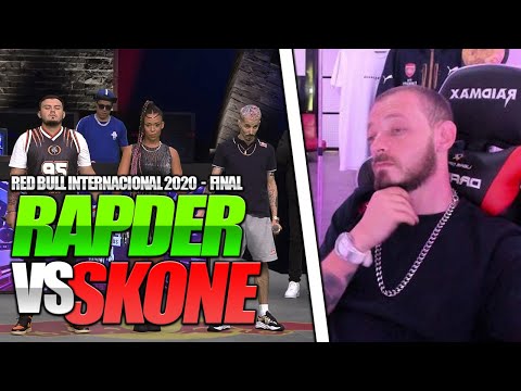 DTOKE REACTS TO SKONE vs RAPDER - Final | Red Bull International 2020