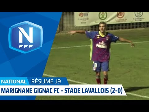 J9 : Marignane Gignac FC - Stade Lavallois (2-0), le résumé I National FFF 2018-2019
