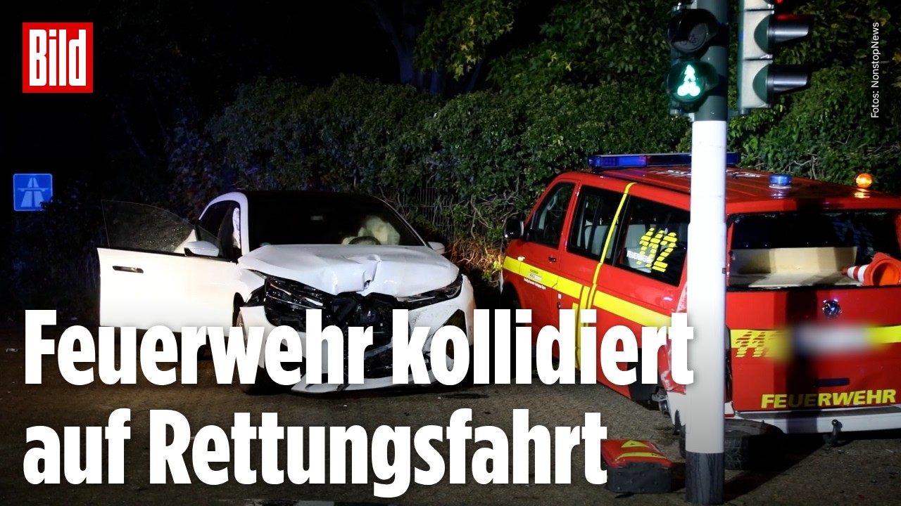 Zwei schwere Unfälle bei Krefeld: Autofahrer stirbt, Feuerwehr kracht in BMW! Mehrere Verletzte