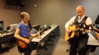 11 year old singing Cumberland River with Dailey &amp; Vincent (2)
