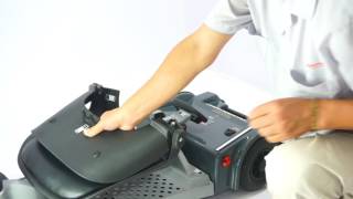 Easyfold Deluxe Mobility Scooter - Folding/unfolding procedure