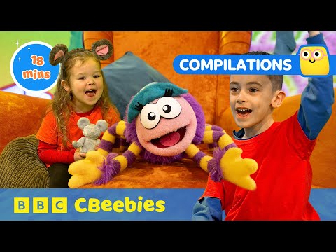 Tincy's Top 4 Nursery Rhymes | Fun Songs for Kids | Playtime Towers | 18 Mins Compilation | CBeebies
