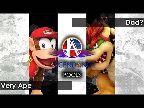 Smash 4: Very Ape (Diddy Kong) V Sticky | Dad? (Bowser) - Ascendance 43 Tournament SSB4