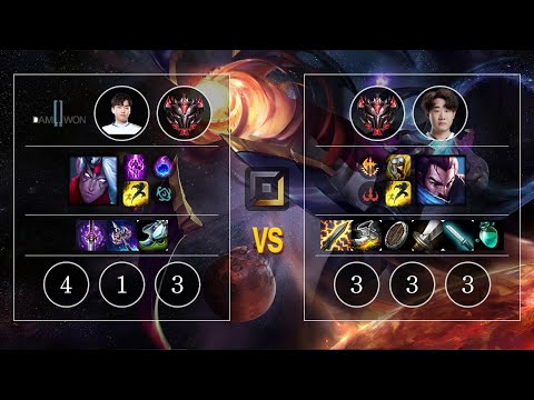DWG Nuclear Varus vs Ice Yasuo Bot - KR GrandMaster Patch 10.11