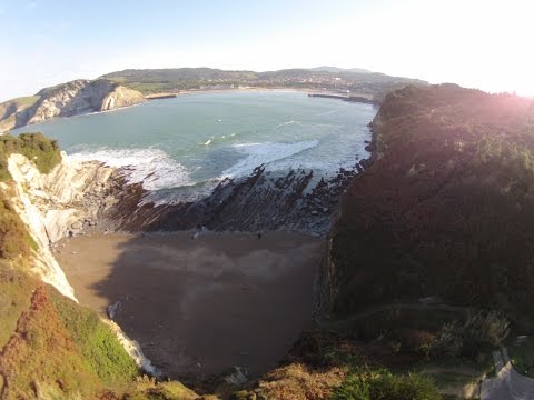 Pequeña cala en Barrika