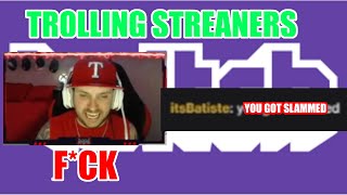 Telling Streamers they SUCK - BANNED FROM TWITCH