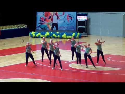EC 2017 Junior Twirl Team England