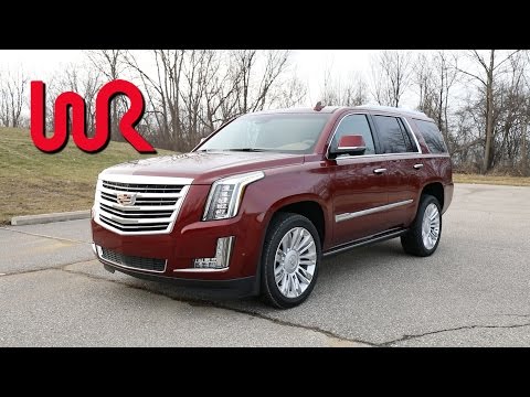 2017 Cadillac Escalade 4WD Platinum - POV Test Drive & Review