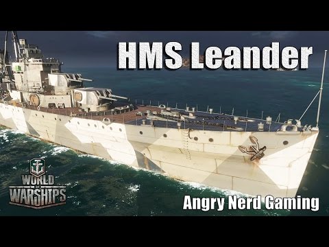 World of Warships: The HMS Leander