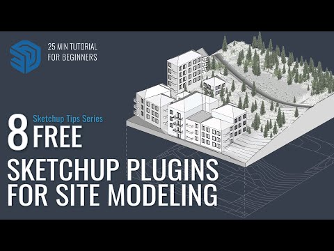 8 Free Must-Know SketchUp Plugins For Site Modeling | SketchUp Tips Series