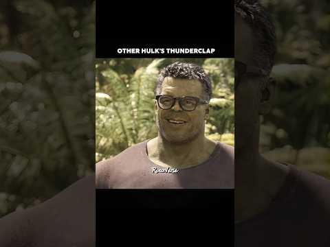 Other HULKS vs RED HULK THUNDERCLAP | Captain America : Brave New World #redhulk #marvel