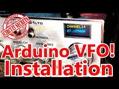 Arduino Project: dds vfo install cobra 21 and Cobra 25 ltd CB Radios
