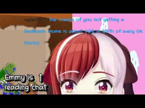 VTuber Emmy Meadows Gets Distracted in Minecraft Chat