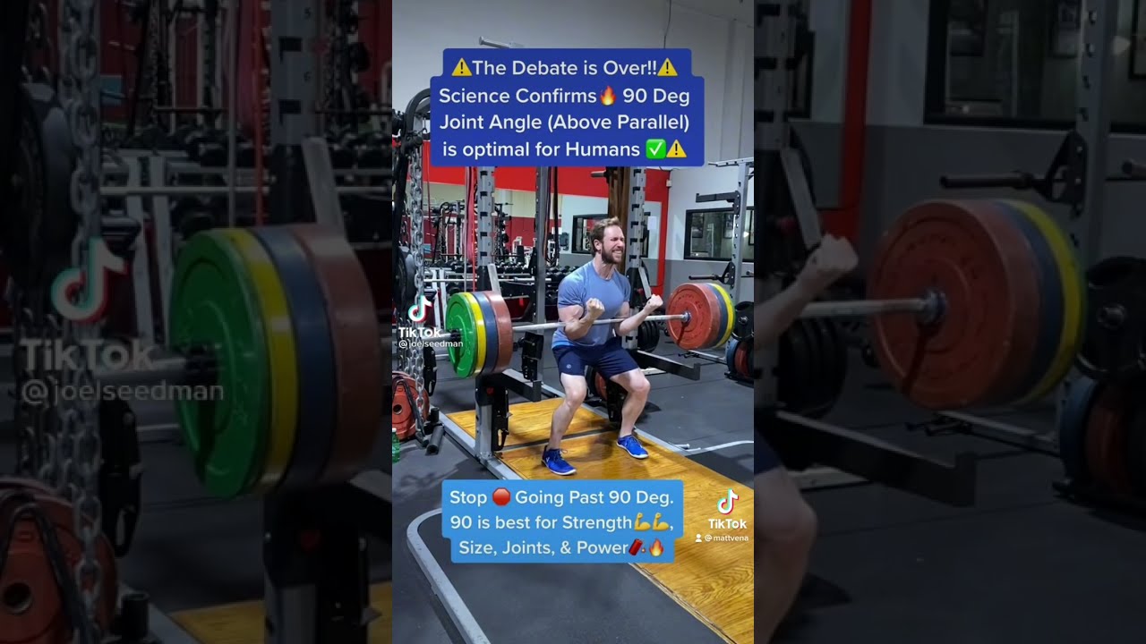 SCIENCE CONFIRMS HALF SQUATS ARE BETTER