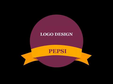 HOW TO MAKE PEPSI LOGO IN COREL DRAW