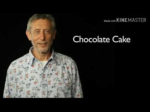 Michael Rosen Chocolate cake