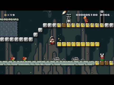 爽快スピラン。 by じょうすけ - Super Mario Maker - No Commentary 1bo