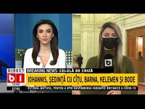 STIRI B1 ORA 12 DIN 9 MARTIE 2021 - COD GALBEN DE NINSORI IN BUCURESTI SI 15 JUDETE