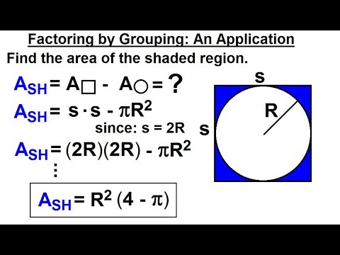 Algebra Ch 6 Factoring 1 of 55 What is a Factor