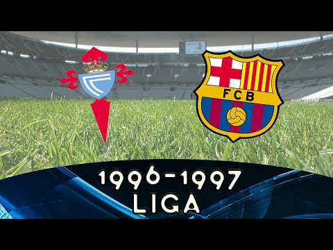 RC Celta vs. FC Barcelona Liga 1ª División 1996-1997 Partido Completo Jornada 38