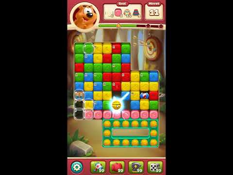 Toon Blast Level 7660 - NO BOOSTERS 🐻🐺🐱 | SKILLGAMING ✔️